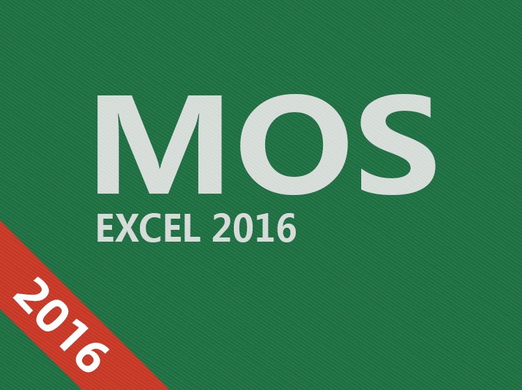 MOS Excel 2016 Core
